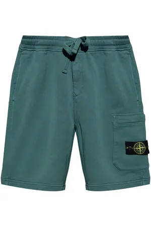 Stone Island Shorts deportivos con distintivo Compass
