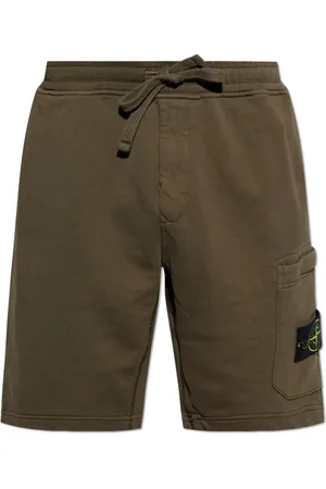 Stone Island Shorts deportivos con distintivo Compass