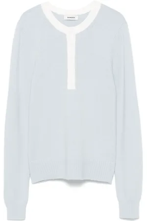 Sandro Suéter con cuello henley