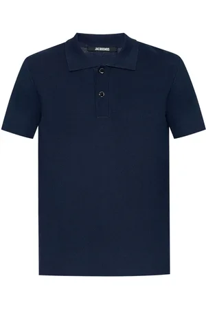 Jacquemus Playera tipo polo con logo en jacquard