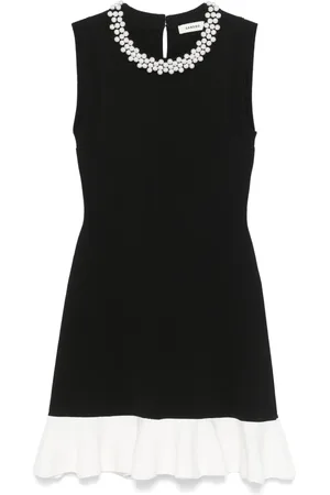 Sandro Vestido corto con detalle de perlas artificiales