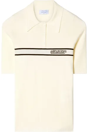 OFF-WHITE Playera tipo polo manga corta