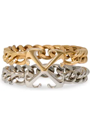 OFF-WHITE Anillo Arrow Chain