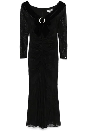 NISSA Vestido midi con detalle de moño