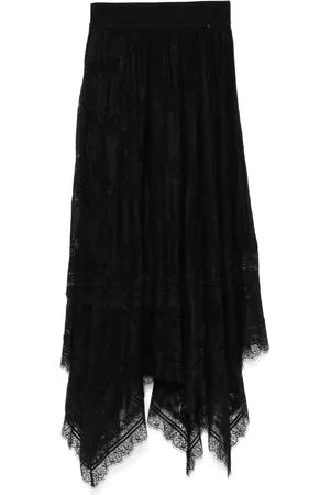NISSA Falda midi con encaje