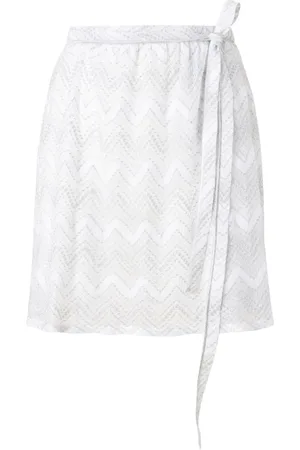 Missoni Pareo con motivo en zigzag