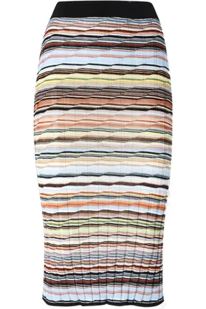 Missoni Falda lápiz con motivo de rayas