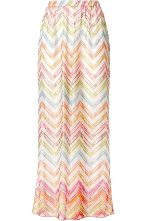 Missoni Pantalones palazzo con motivo en zigzag