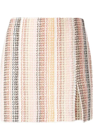 Missoni Falda corta con rayas estampadas