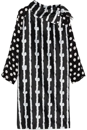 BATSHEVA Vestido con estampado gráfico