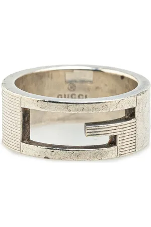 Gucci Anillo Sterling Silver G Cutout 2000-2024
