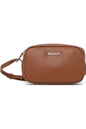 HUGO BOSS Bolsa crossbody con letras del logo
