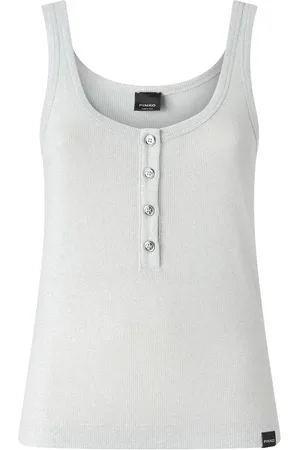 Pinko Camiseta metalizada