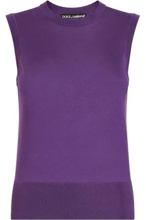 Dolce & Gabbana Camiseta tejida de canalé