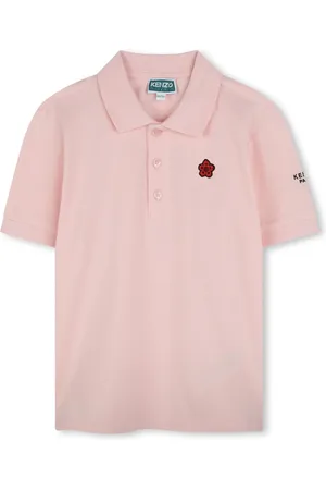 Kenzo Playera tipo polo con parche Boke Flower