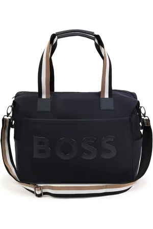 HUGO BOSS Pañalera con aplique del logo