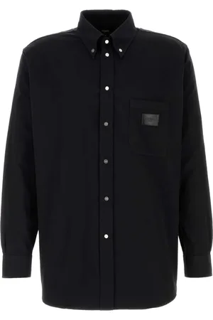 Fendi Camisa con parche del logo