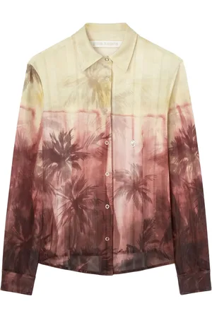 Palm Angels Camisa Sunset Palms