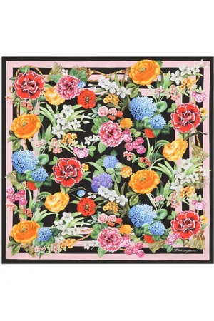 Dolce & Gabbana Mascada con estampado floral