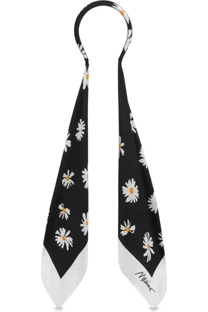 Moschino Diadema con margaritas estampadas