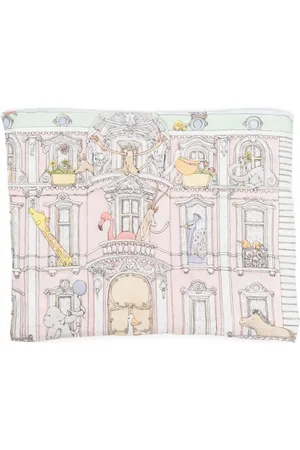 Atelier Choux Sábana con ilustración estampada (70cm x 140cm)