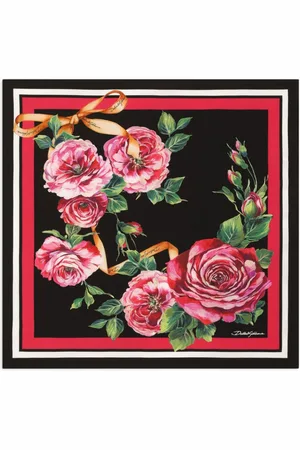 Dolce & Gabbana Mascada con estampado floral