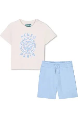 Kenzo Set de shorts con logo estampado