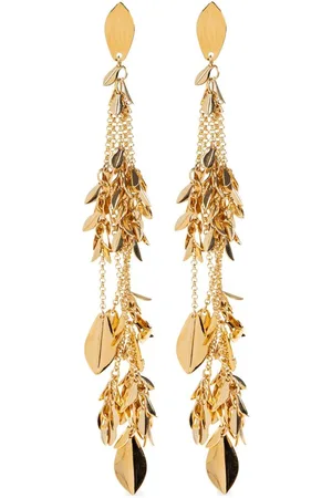 Isabel Marant Aretes con motivo de hoja
