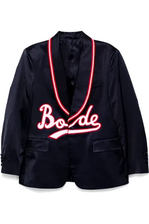 BODE Blazer con aplique del logo bordado
