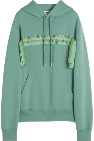 Lanvin Hoodie de encaje Curb