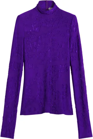 Lanvin Top con apliques