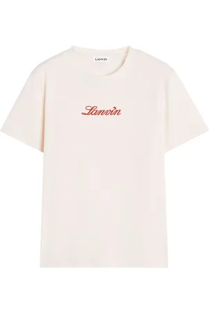 Lanvin Playera con bordado