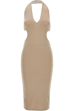 ALEXANDRE VAUTHIER Vestido con cuello halter