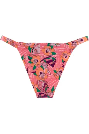 LOVE Stories Bikini bottom con estampado floral