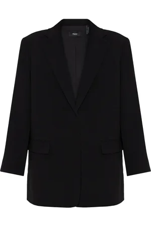 THEORY Blazer de crepé