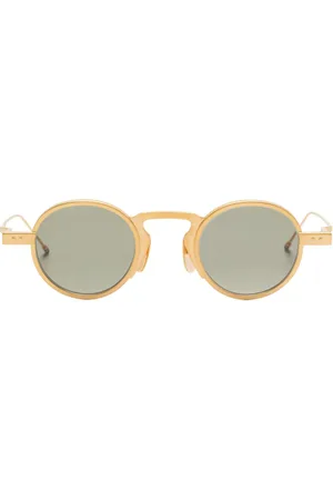 Thom Browne Lentes de sol con armazón redonda
