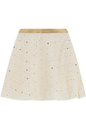 VERSACE Falda con estrellas estampadas