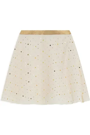 VERSACE Falda con estrellas estampadas