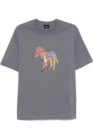 Paul Smith Playera con motivo Zebra