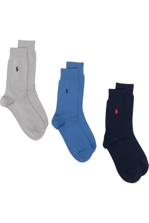 Ralph Lauren Set de tres pares de calcetines