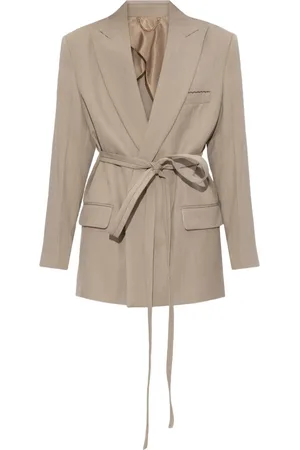 Victoria Beckham Blazer con moño en la cintura