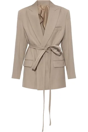 Victoria Beckham Blazer con moño en la cintura