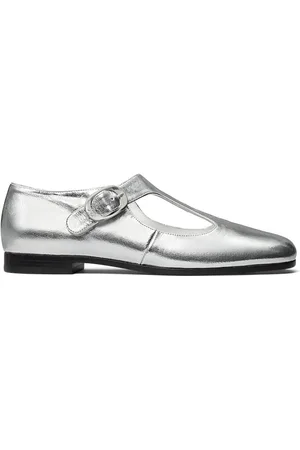 Tory Burch Flats Violet T-Strap