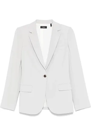 THEORY Blazer de crepé