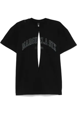 Maison Margiela Playera con logo estampado