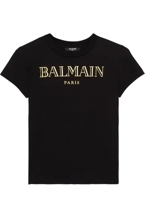 Balmain Playera con logo estampado
