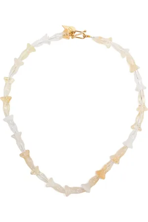 FORTE FORTE Collar con detalle floral de gemas