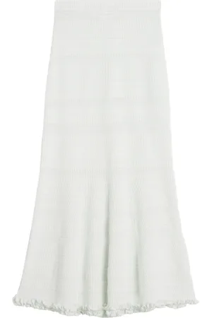 Lanvin Falda larga de algodón