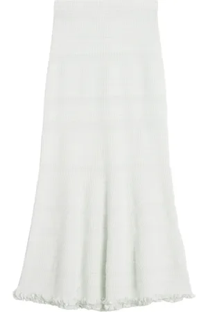 Lanvin Falda larga de algodón