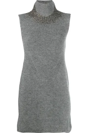 ERMANNO SCERVINO Vestido tejido sin mangas